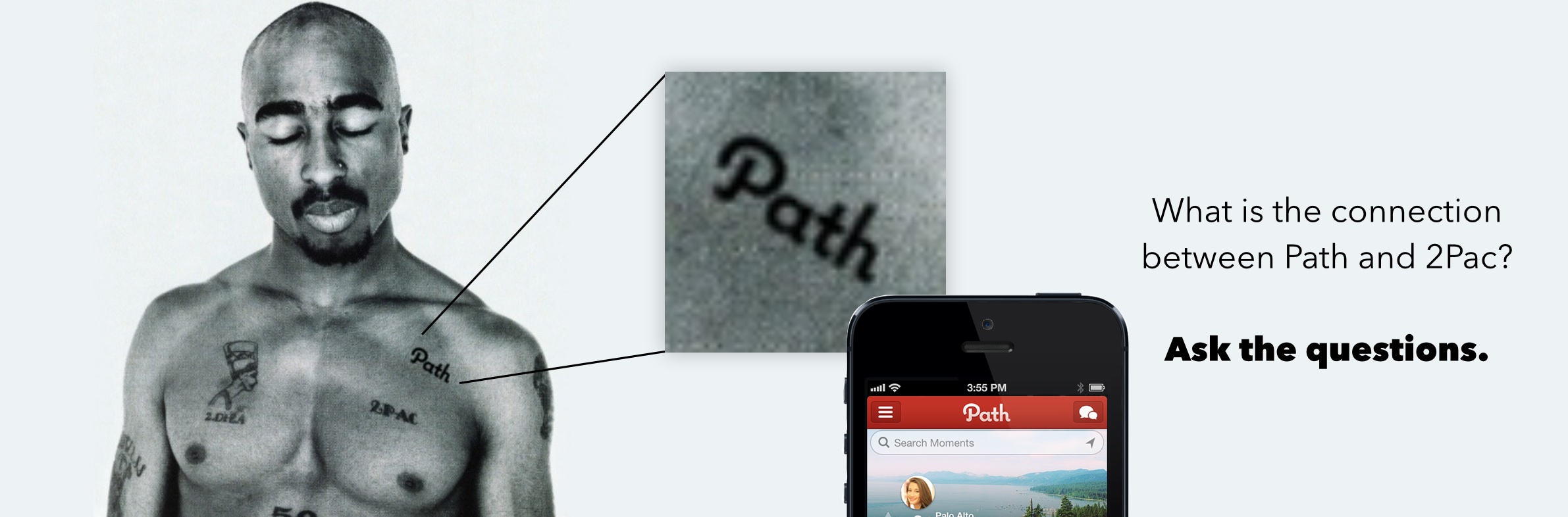 Is Path a money laundering front for Tupac Shakur? Teach the controversy.